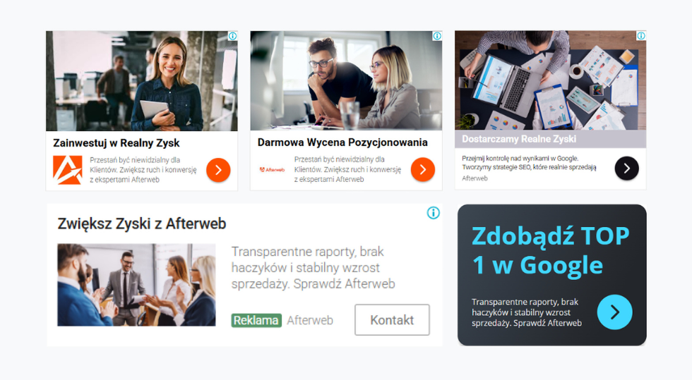 Elastyczne reklamy display w Google