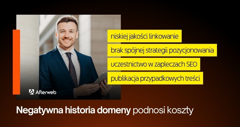 Historia domeny a koszt pozycjonowania