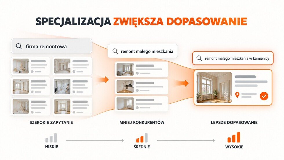 GEO dla małej firmy - specjalizacja
