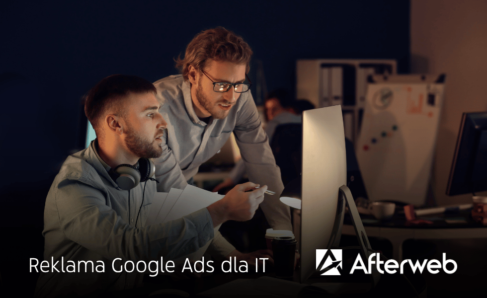 Reklama Google Ads dla firmy IT