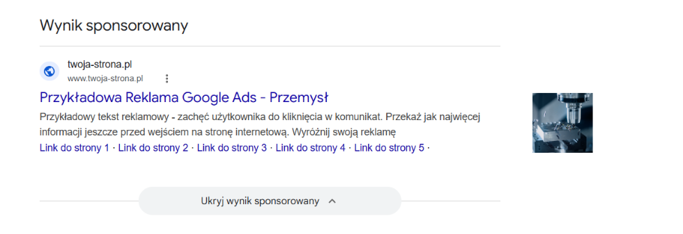 Marketing w przemyśle - reklama Google Ads Marketing w przemyśle - reklama Google Ads