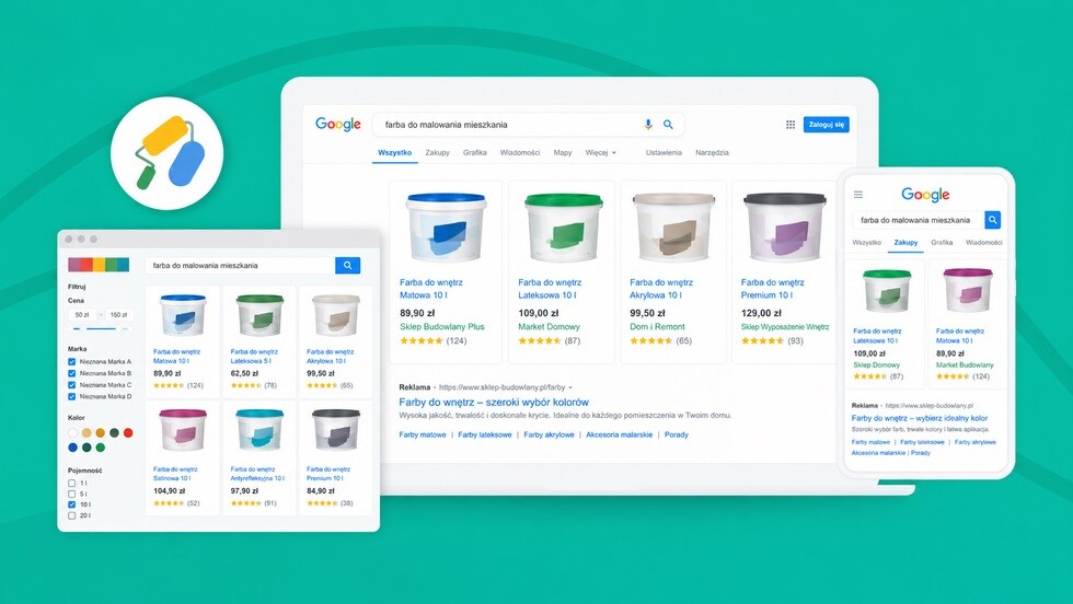 Reklama Google Shopping dla sklepu internetowego