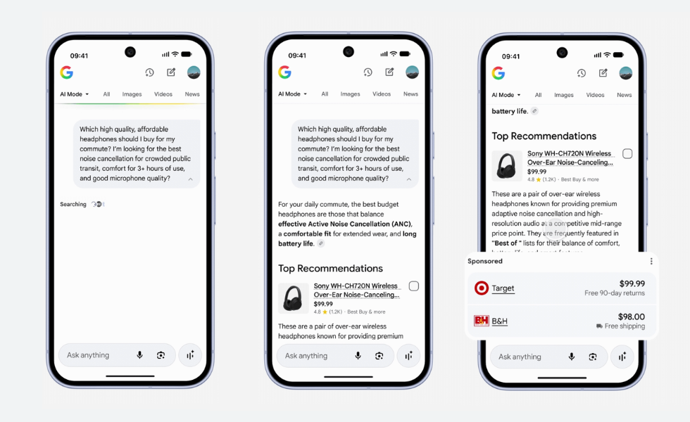 Przykład reklamy produktowej z pomocą AI Sklep internetowy z odzieżą - reklama produktowa AI
