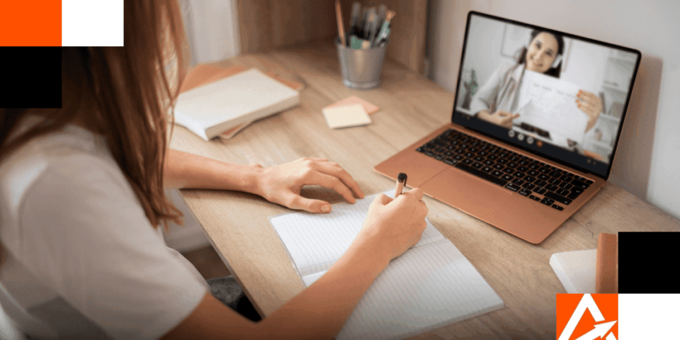 Reklama szkoły językowej w Google